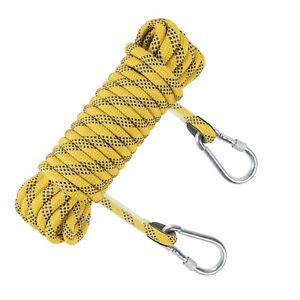 12MM Outdoor Static Climbing Rope Gym Exercise Rock Tree Rappelling Safety Cord