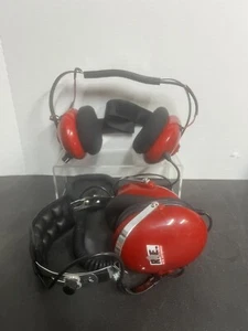 Racing Electronics Headset Racing w/ Volume Adjustment / No Mic Lot Of 2 - Picture 1 of 14