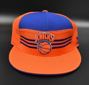 New York Knicks adidas Retro NBA Champions Banners Men's Fitted Cap Hat