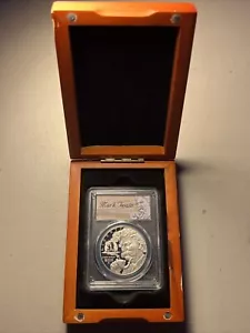 2016-P Mark Twain Silver Dollar PCGS PR70DCAM First Strike Mark Twain - Picture 1 of 6