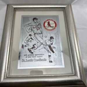 St. Louis Cardinals VTG Card "With Grateful Appreciation of your Loyal Support - Picture 1 of 14