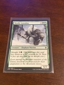 Magic the Gathering Khans of Tarkir Woolly Loxodon - Picture 1 of 2