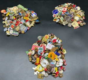 Lot of 125+ Pinback Lapel Buttons-Canada-Advertising-3 Lots-Listing for ONE ONLY - Bild 1 von 7