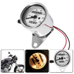 Universal Motocicleta Vintage Odómetro KMH Velocímetro Medidor Medidor Para Cafe Racer - Imagen 1 de 10
