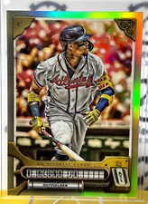 2022 TOPPS GYPSY QUEEN RONALD AGUNA JR. # 68  FOIL ATLANTA BRAVES BASEBALL CARD