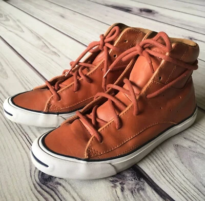 Mujer Converse Jack Purcell Racearound Cuero Marrón Medio Talla 5.5 Foto 1 de 4