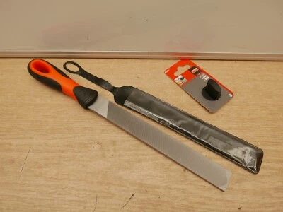 Bahco 4-152-8-2-2 200mm 8" homeowners rasp & file + soft grip handle - Image 1 of 4