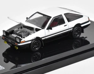Hobby Japan 1:64 White JDM AE86 TRUENO GT Levin Model Diecast Metal Car - Picture 1 of 2