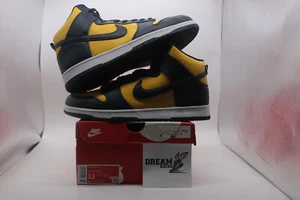 Nike Dunk High SP Retro Michigan 2020, Size 13, CZ8149 700 - Picture 1 of 6
