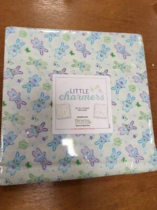 Special 2 For 1 Little Charmers 100% Cotton Precut 42 x 10" squares -layer cake - Picture 1 of 2