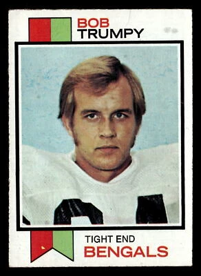 1973 Topps Bob Trumpy #7 GD Cincinnati Bengals - Image 1 of 2