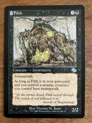 Filth - Judgment - MtG - Magic the Gathering -NM - Image 1 of 2