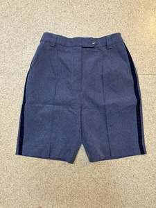 VTG NWOT WOMENS US POSTAL SHORTS BLUE SIZE 12 USA Made Polyester Horace Small - Picture 1 of 8