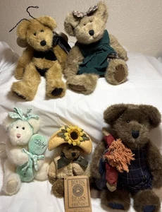 Boyds Bears  Lot Of 5 - Picture 1 of 15