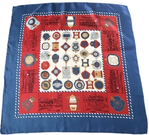 Henley Royal Regatta silk twill scarf - Vintage - 90 x 90 - Large - Picture 1 of 8