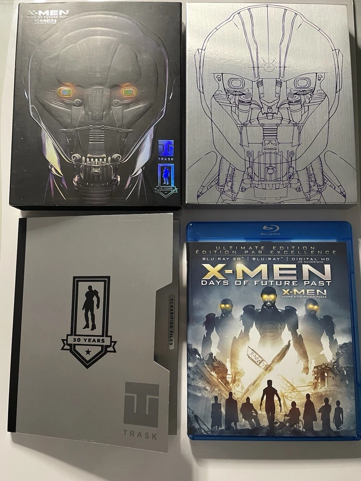 X-Men: Days of Future Past (3D & 2D Blu-ray, 2014, Exclusive) Like New w/ Slip! - Image 1 of 1