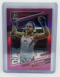 Panini Donruss Optic UFC 2022 Alexa Grasso Pink Refractor #ed 12/25!! - Imagen 1 de 3