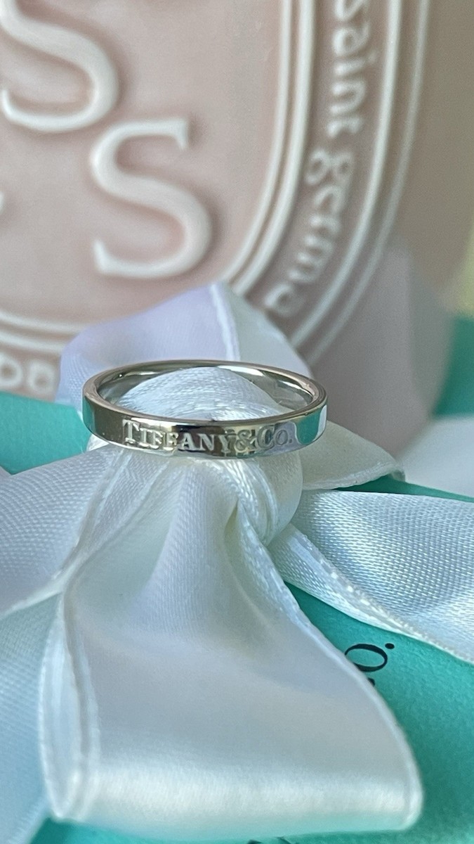 Tiffany & Co. Platinum Fine Rings without Stone Ring 950 Tiffany & Co. Platinum Fine Rings without Stone Ring 950
