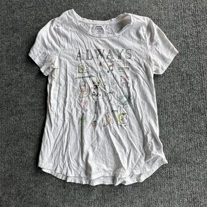 Camiseta para mujer Old Navy blanca gráfica talla S NYC tema Always Love The Small - Imagen 1 de 7