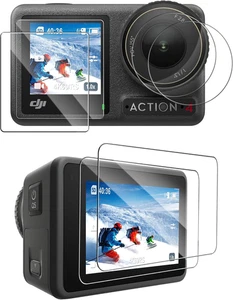 CYNOVA Schutzfolie Für DJI Osmo Action 4, Displayschutz Für DJI Osmo Action 4 Zu - Bild 1 von 12