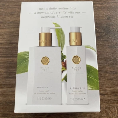 Rituals Royal Tea Küchen Set Hand Seife 110ml und Handbalm 85ml Neu OVP Geschenk - Bild 1 von 3