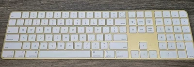 Apple Magic Keyboard with Touch ID Keypad for Mac A2520 Gold  - Image 1 of 4