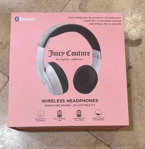 Juicy Couture Limited Edition Rhinestone Bling Bluetooth Wireless Headphones - Picture 1 of 8