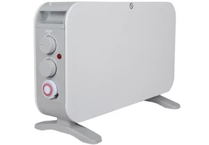 Bush 2kW Convector Heater With Timer – 3 Heat Settings, Adjustable Thermostat - Picture 1 of 7