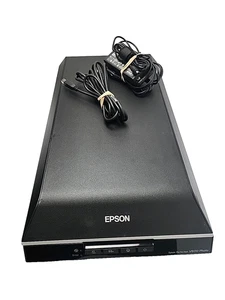 Epson Perfection V600 Photo and Document Scanner w/ Cables Tested & Working - Afbeelding 1 van 18