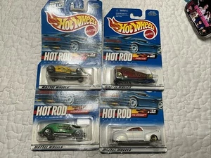 HOT ROD Serie HOTWHEELS (4 Cars) - Picture 1 of 2
