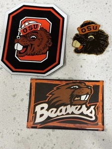 Vintage Oregon State Beavers Magnet Lot - Picture 1 of 8