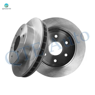 Front 294.9mm Brake Disc Rotors For 1992-1995 GMC K2500 Suburban Full Cast Rotor - Image 1 of 4