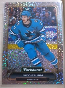 Nico Sturm Patterned Foil - San Jose Sharks - Upper Deck Parkhurst 2023-24 NHL - Bild 1 von 2