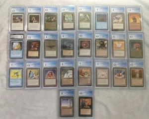 MTG Antiquities CGC graded Lot of 26 ⭐ Argivian Archaeologist ⭐ Tawno's Coffin ⭐ - Picture 1 of 6