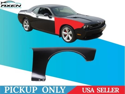 Panel de guardabarros de acero del lado del pasajero delantero derecho Dodge Challenger 2008-2023 Foto 1 de 4
