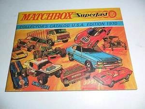 1970 MATCHBOX SUPERFAST LESNEY COLLECTOR CATALOG BOOKLET TRUCK CAR SETS NR MINT - Picture 1 of 10