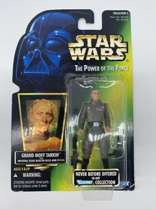 STAR WARS GREEN CARD GRAND MOFF TARKIN POWER OF THE FORCE ACTION FIGURE - 1996 - Picture 1 of 3
