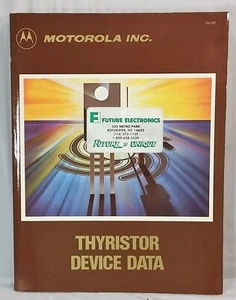 1985 Motorola Thyristor Device Data book - Picture 1 of 4