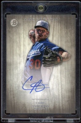 2014 Bowman Inception Chris Anderson Base Auto Card #PA-CA - Image 1 of 2