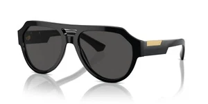 Gafas de sol Dolce & Gabbana DG4466 negro brillante/gris (501/87) - Imagen 1 de 4
