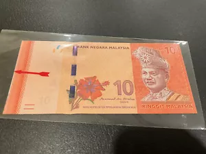 RM 10 PRINTING ERROR / UNC / Shifted ERROR/ MBI SIGN - Picture 1 of 7