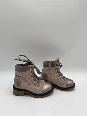 Steve Madden ребенка ясельного возраста девочек шифона моды ботинки розовый размер 8 - Изображение 1 из 4