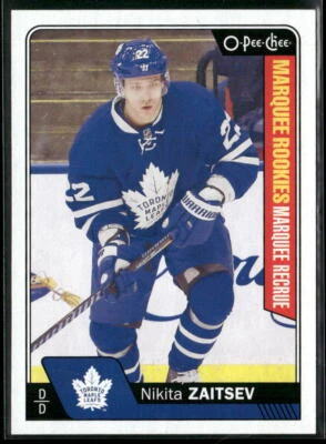 2016-17 Upper Deck #680 Nikita Zaitsev Toronto Maple Leafs OPC Update RC - Image 1 of 2