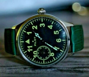 Wrist watch PILOT 45 mm Mechanical Vintage Soviet USSR Limited Edition Marriage - Picture 1 of 12