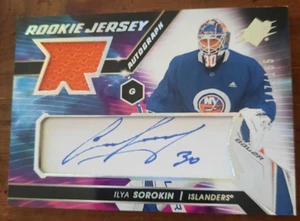 2020-21 Upper Deck SPX-ILYA SOROKIN AUTO PATCH /165--ISLANDERS - Bild 1 von 2