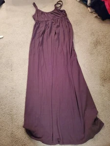 💞💞💞 Women's Brown Mossimo Long Dress Size M - Picture 1 of 4