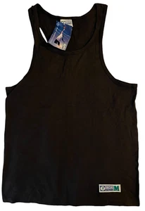 VTG Discus Athletic Shirt Muscle Tank Top NEW WITH TAG Mens Medium 1995 Black - Picture 1 of 10