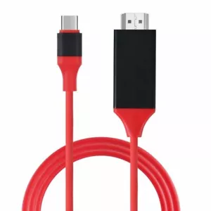 CAVO MHL FULL HD 1080P 4K HDMI TYPE-C HDTV TV SAMSUNG HUAWEI XIAOMI ANDROID - Foto 1 di 8