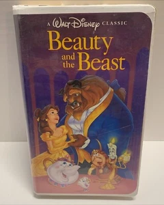 Beauty and The Beast VHS 1992 - Walt Disney's Black Diamond - Foto 1 di 2