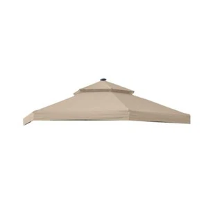 Garden Winds Gazebos Standard 350 Beige Replacement Canopy for 10'x10' Hexagon - Picture 1 of 3